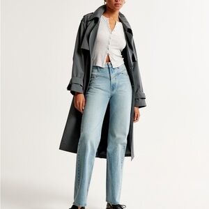 Abercrombie & Fitch Light Blue Straight Leg Jeans